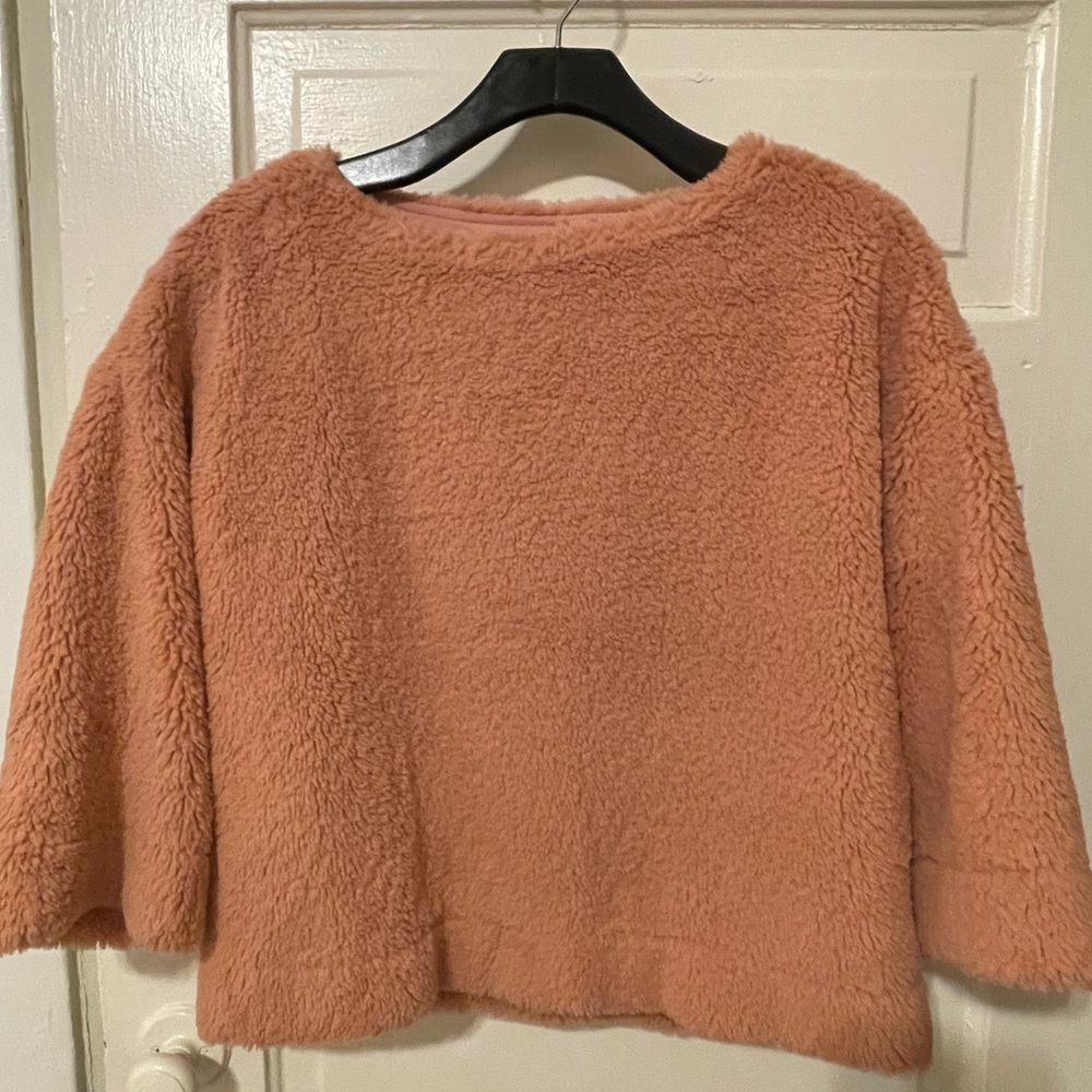 Madewell cropped boucle sweater - XXS